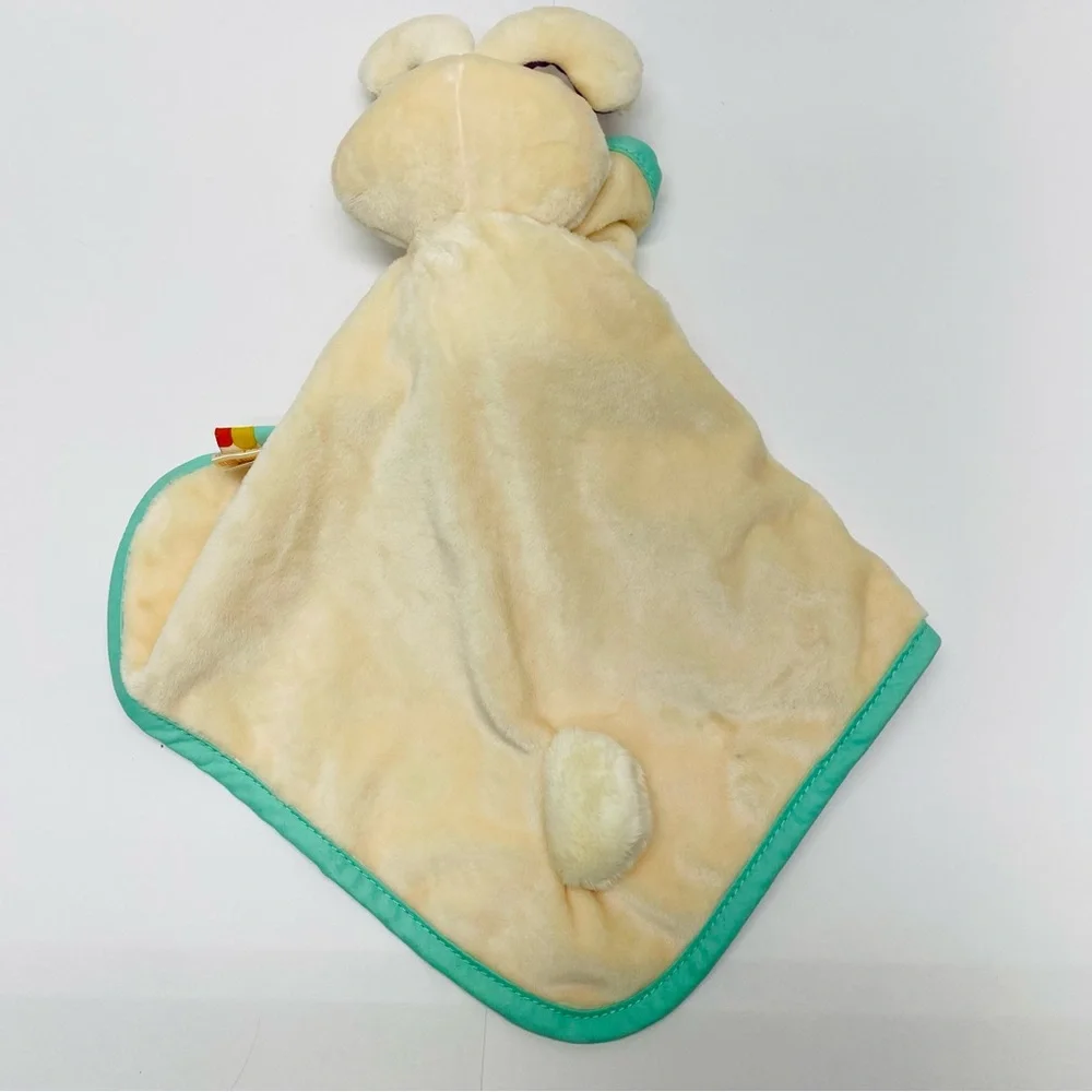 B Baby Bunny Lovey Security Blanket Sleepy Bunny Rabbit Toy Stuffed Animal